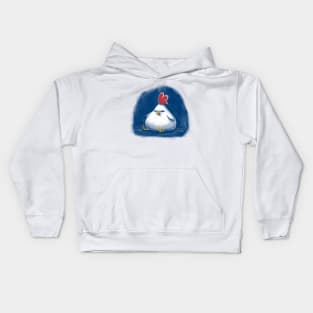 Angry Chicken Blues Kids Hoodie